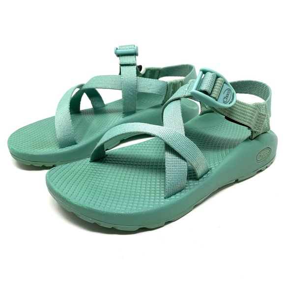 Chaco Z/1 Classic Sandals Women’s 7 Crème de Menthe Teal Green Hiking Shoe - Picture 2 of 7
